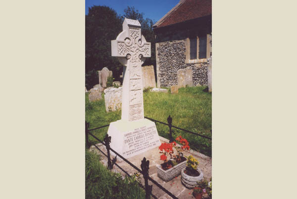 Rossetti Monument recently